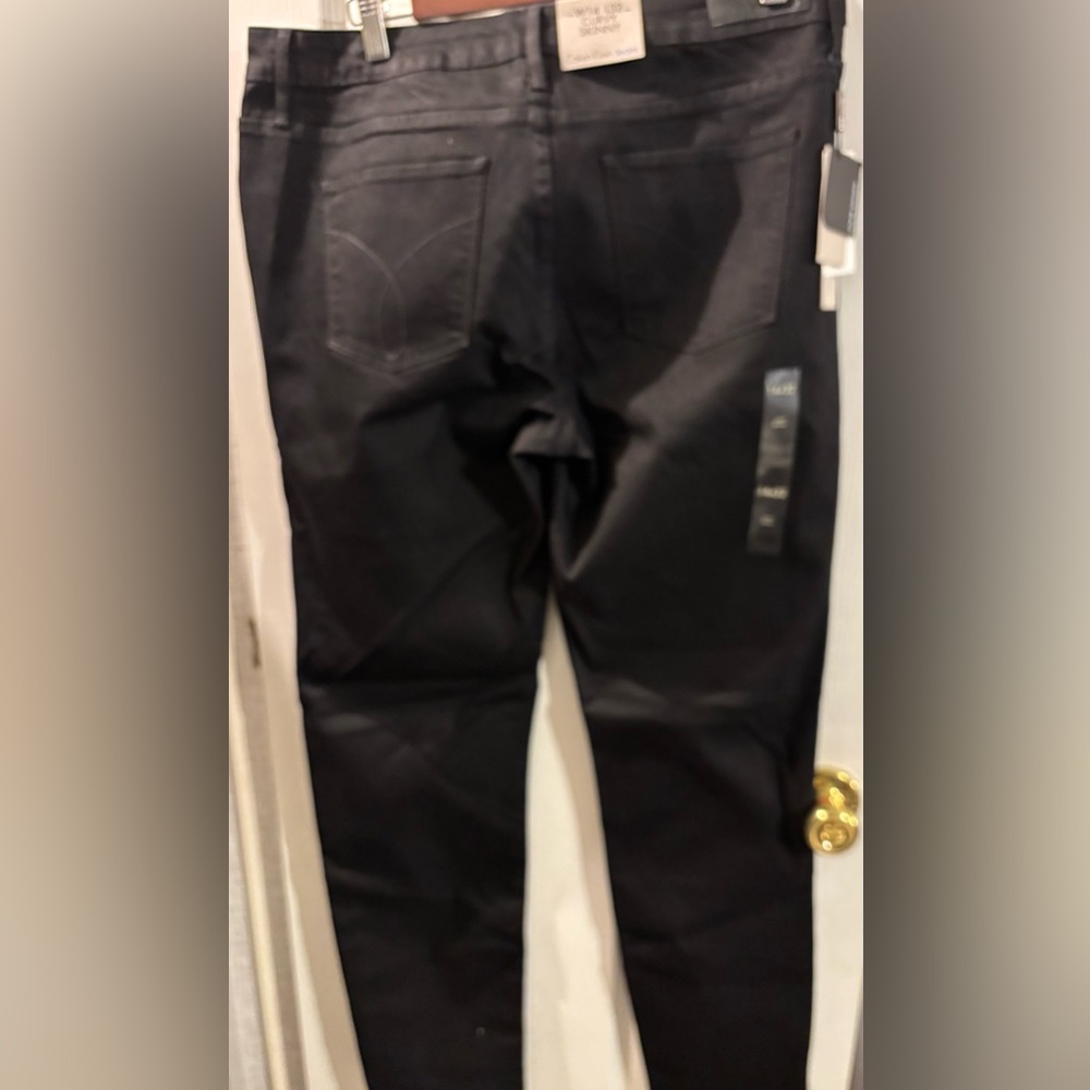 Calvin Klein Jeans Black Skinny Women Jeans NWT - Picture 3 of 9